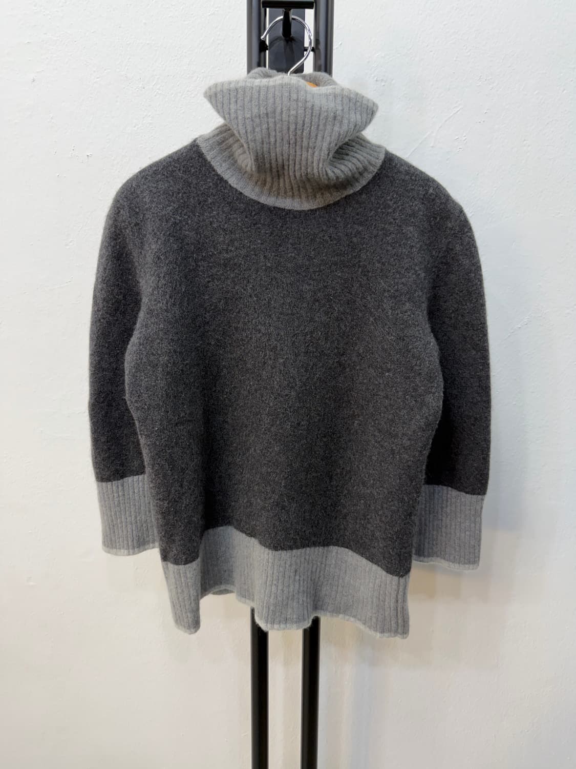 정품) 비앙카 이태리 캐시미어 터틀넥 니트 55 상품이미지1