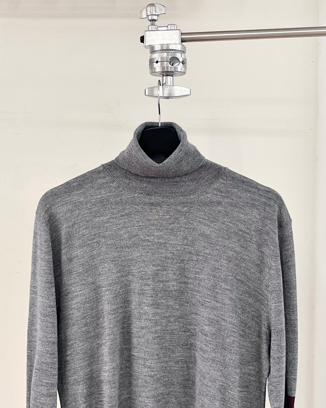 질샌더 그레이 블랜드 롱슬리브 니트 상품이미지2