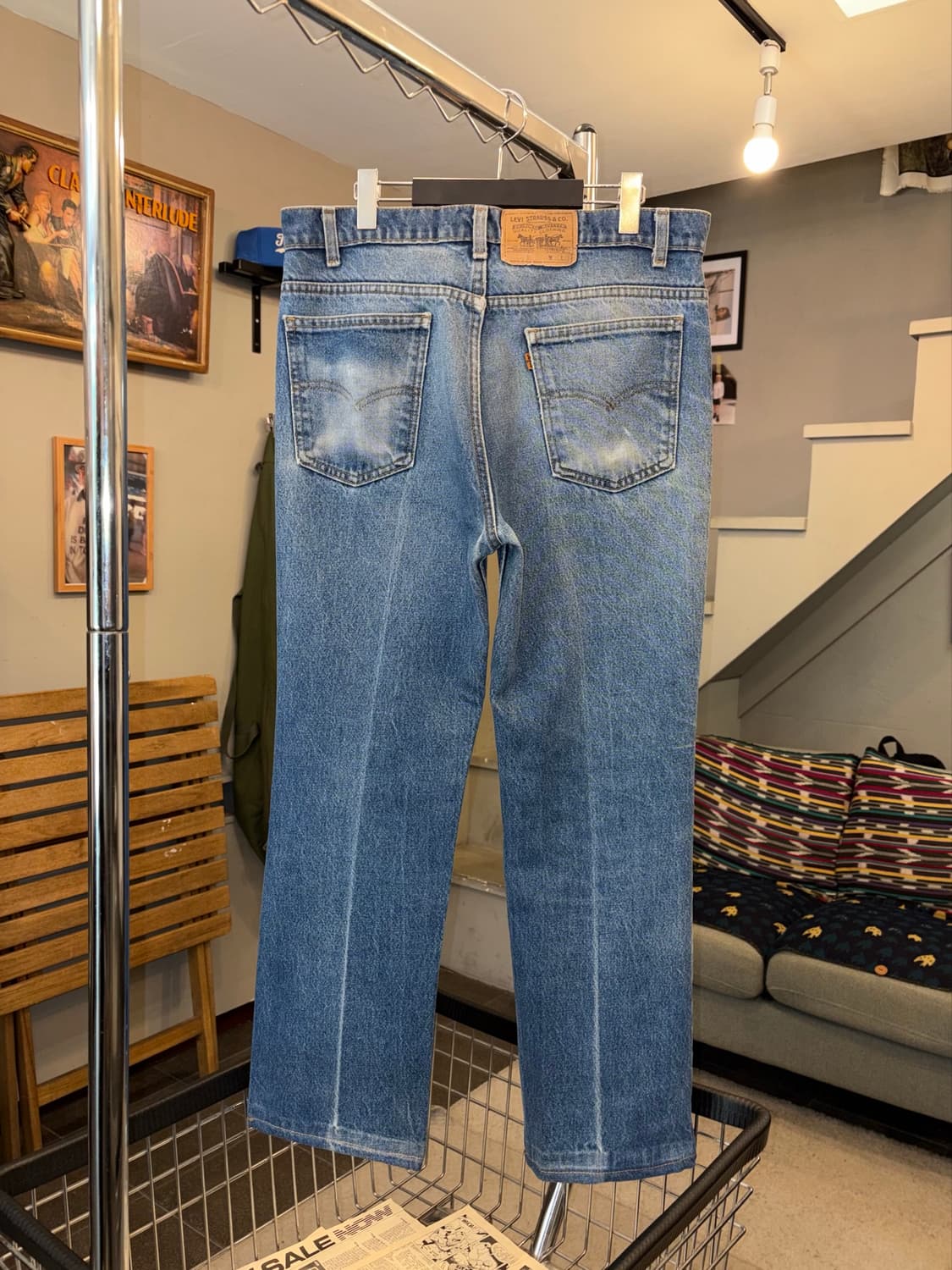 90’s Levi’s 517 USA flare denim pants 상품이미지8