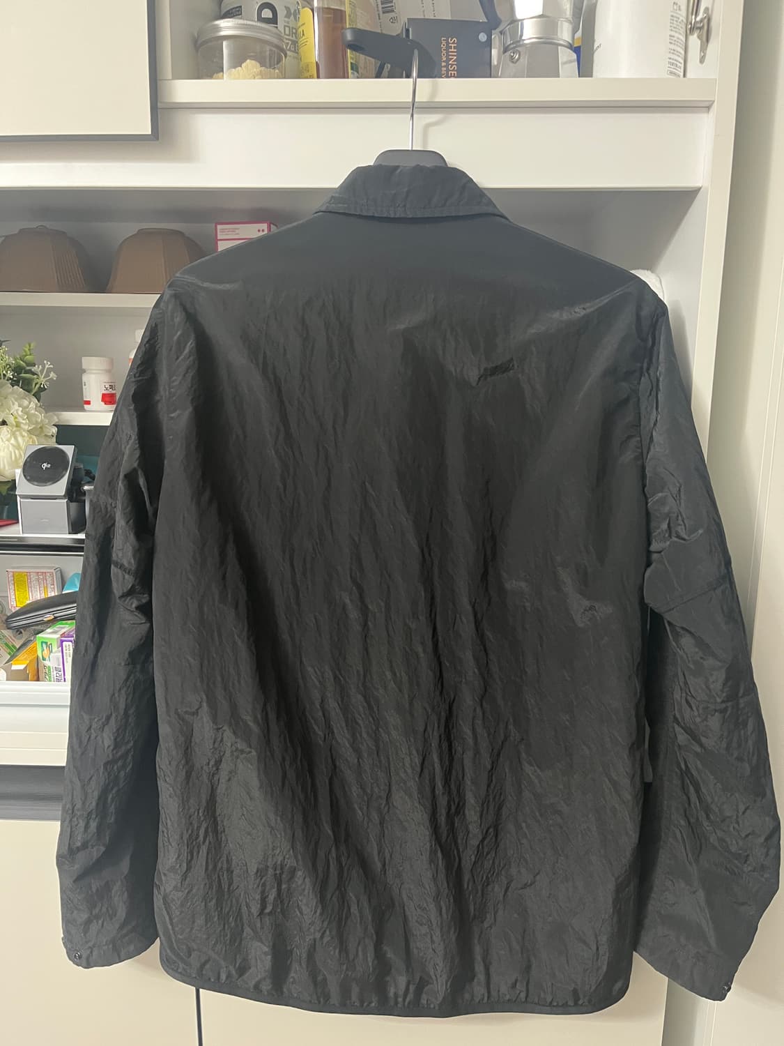 18FW 스톤아일랜드 나일론 메탈 오버셔츠(블랙) 팝니다. 상품이미지2