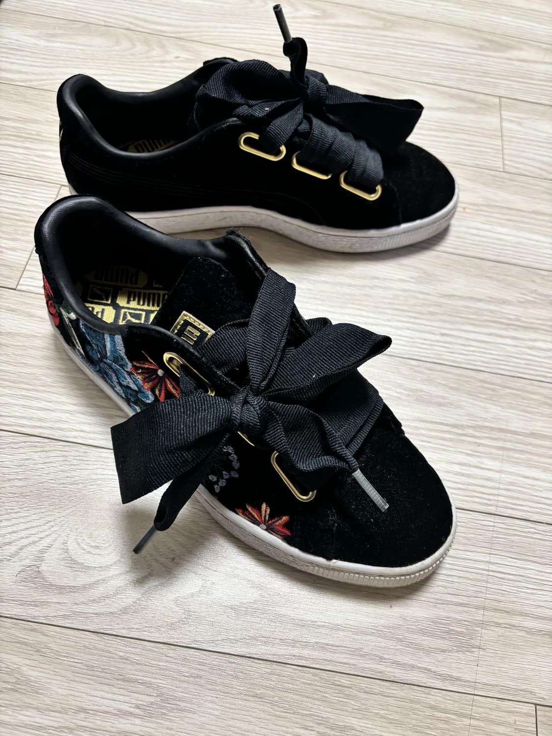 푸마 바스켓 하트 벨벳 하이퍼 EMB 우먼스 상품이미지4