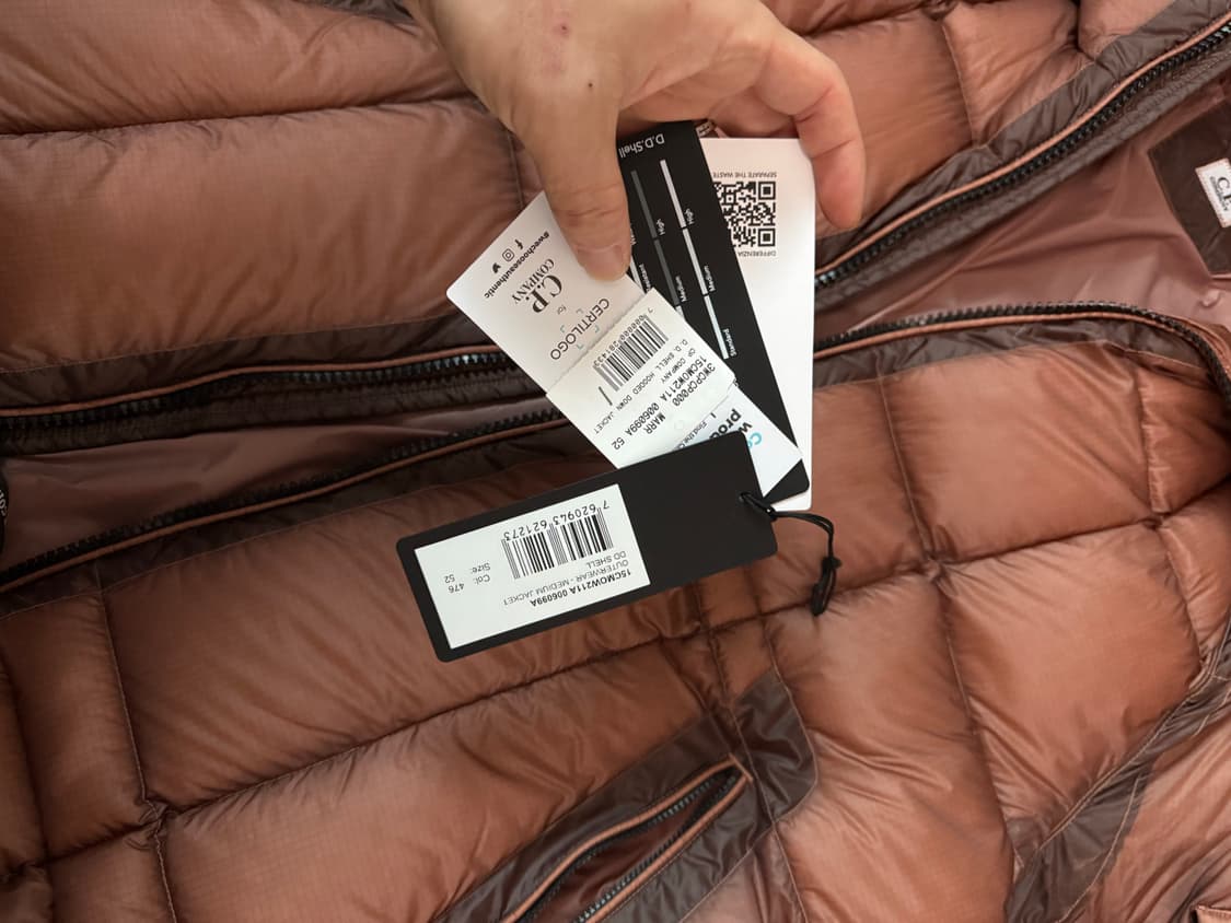 cp컴퍼니 디디쉘 다운 패딩자켓 52사이즈 상품이미지7