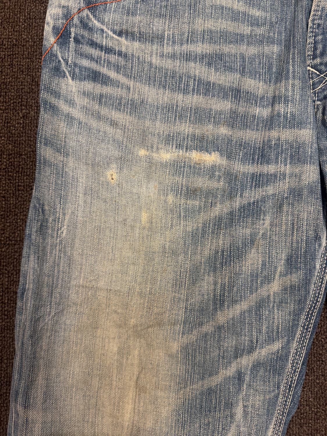 36)에드윈 XVS403 빈티지 라이트블루 데님팬츠 상품이미지4