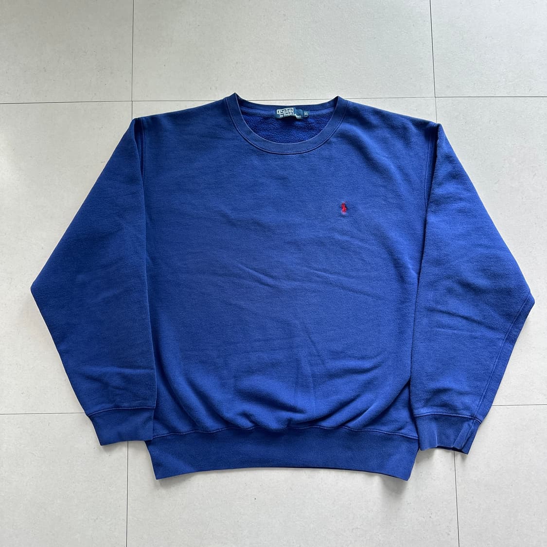 90s 폴로 랄프로렌 맨투맨 스웻셔츠 XL MADE IN USA 상품이미지1
