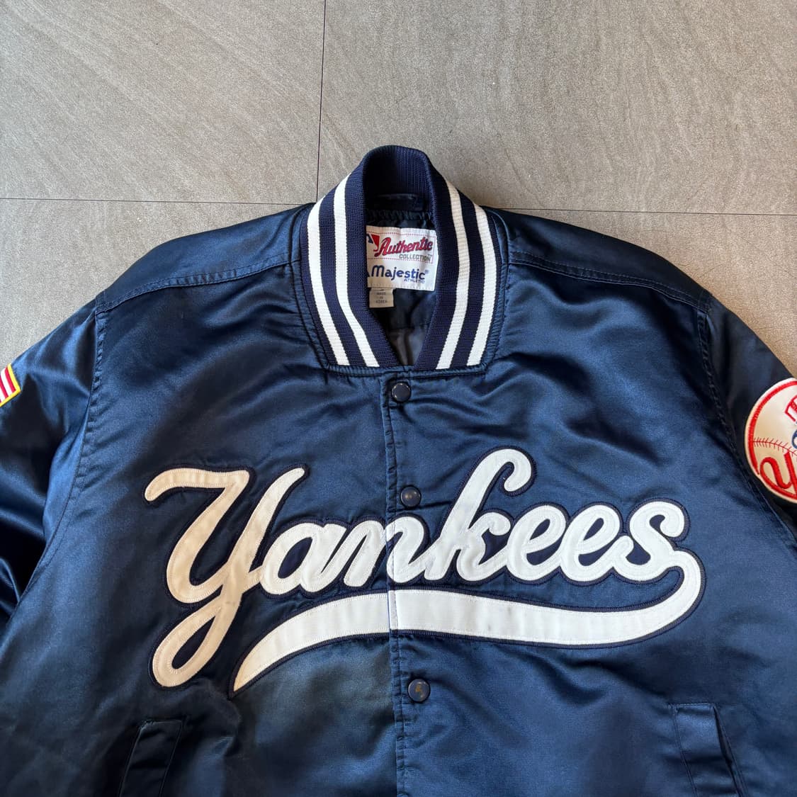 마제스틱 MLB 뉴욕 양키스 스타디움자켓 상품이미지3
