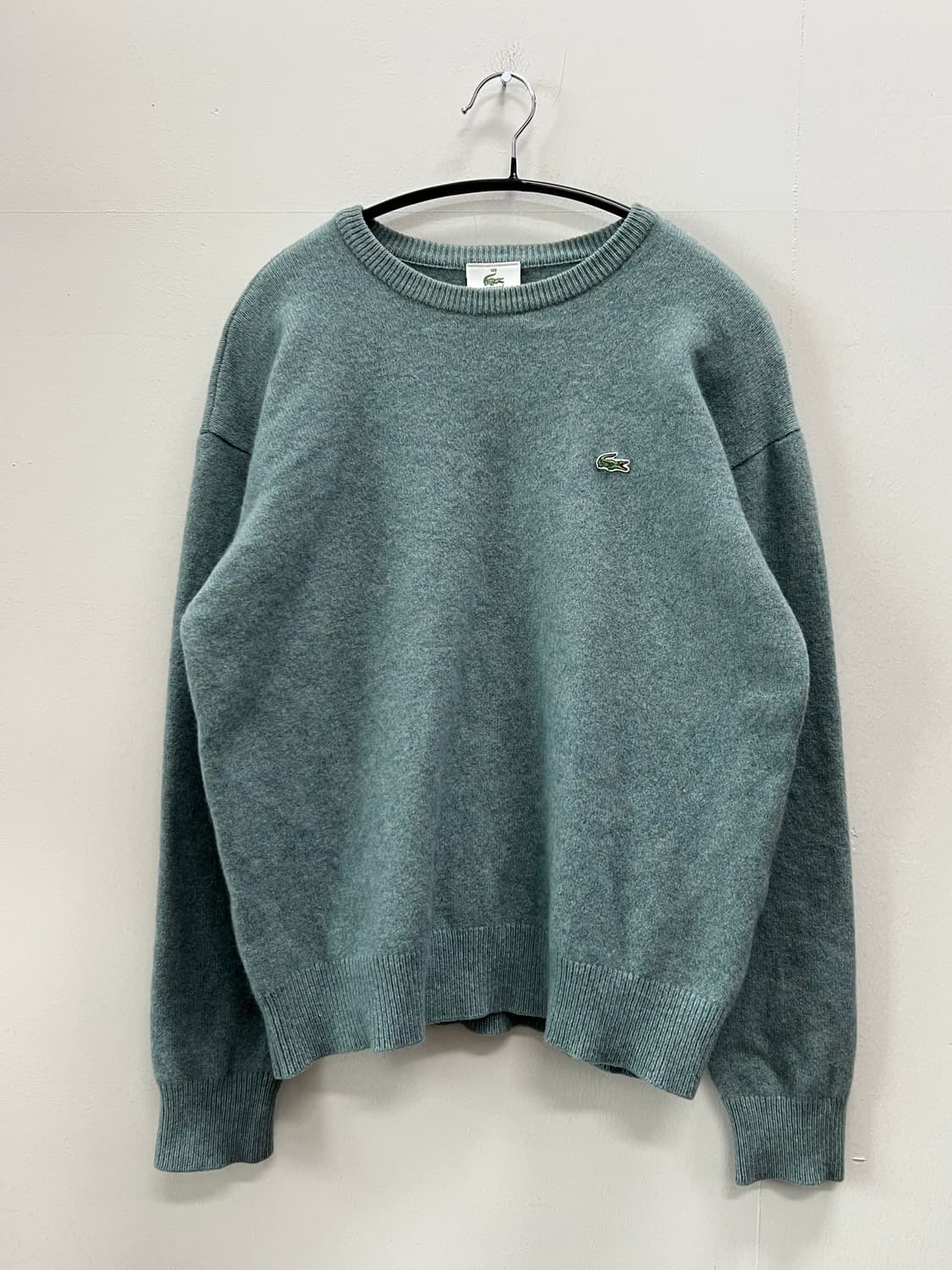 라코스테 울 라운드 니트 민트그린 상품이미지2