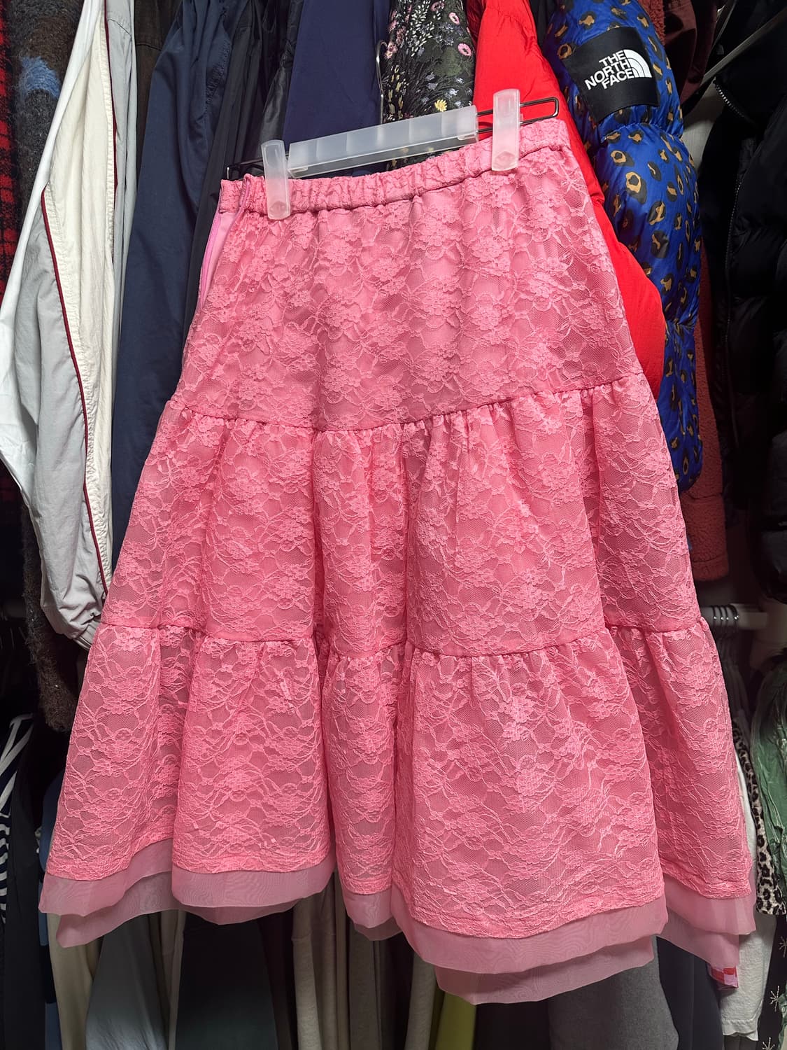 졸리레이드 세실레이스 스커트 핑크 S 상품이미지4