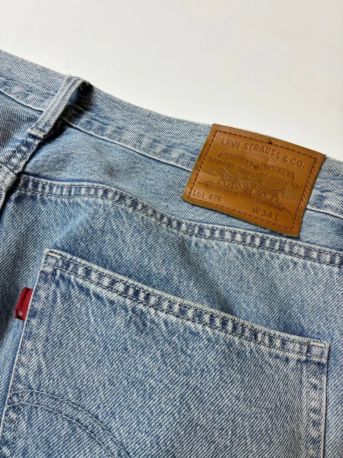 리바이스 478 버기핏 카도 데님 반바지 PN9473 상품이미지6