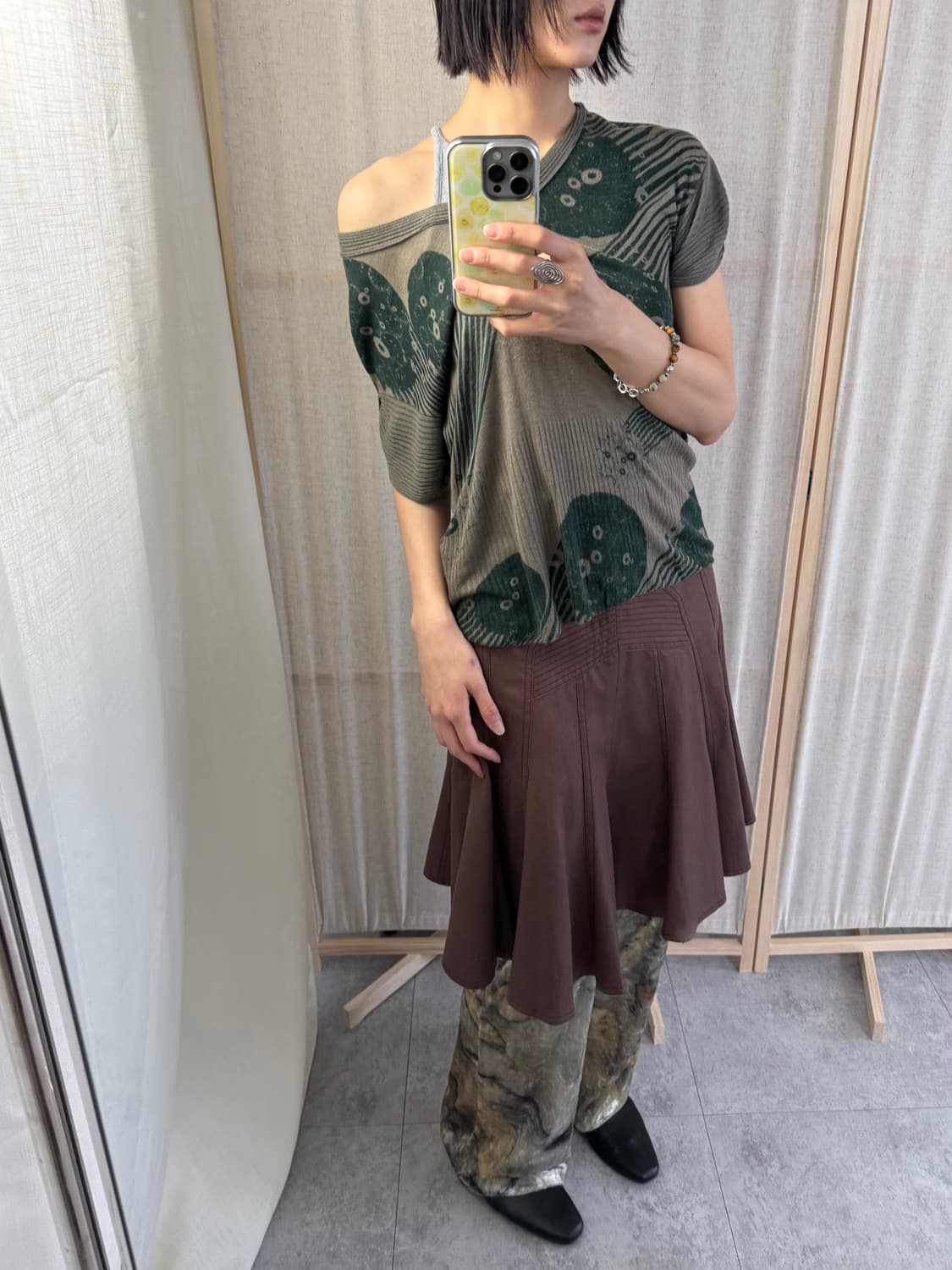 Diesel 프린팅 니트 티 상품이미지4