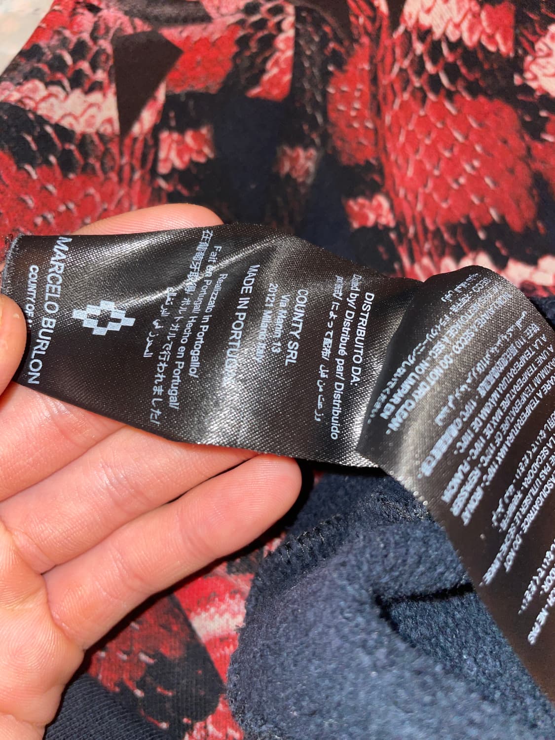 마르셀론 부를론 뱀 맨투맨  상품이미지5