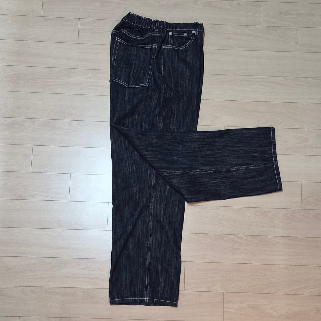 THEY 뉴 논페이드 세미 와이드 슬럽 데님(Slub Denim) 상품이미지5