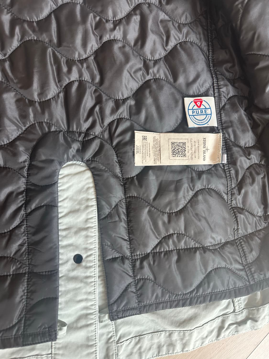 (미사용 새상품) 스톤아일랜드 코트 m 상품이미지7