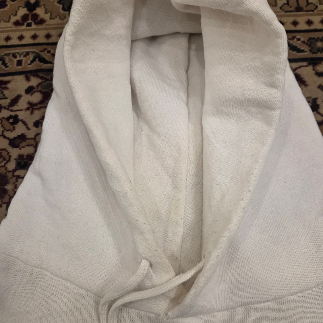 90s 빈티지 러셀 후드 화이트 XL 상품이미지6