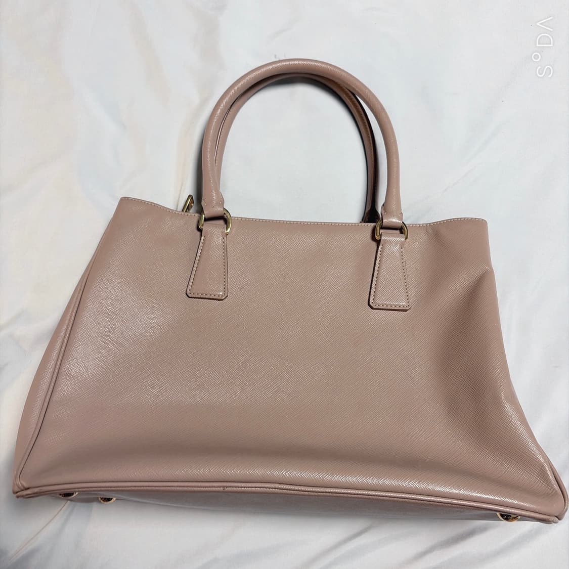 프라다 사파이노 핑크 토트백 (크로스끈X) 상품이미지2