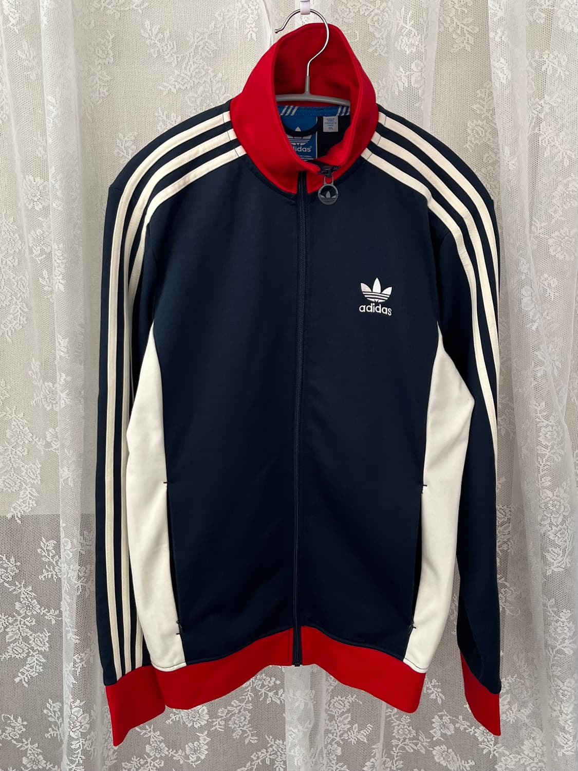 95) 아디다스 유로파 TT 트랙탑 져지 네이비 레드 상품이미지3