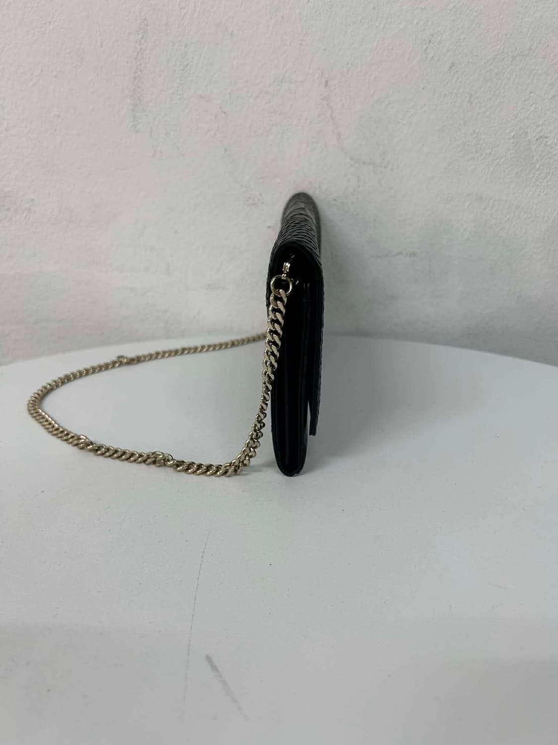 메트로시티 금장 파이톤 패턴 체인백 크로스 숄더백 상품이미지3