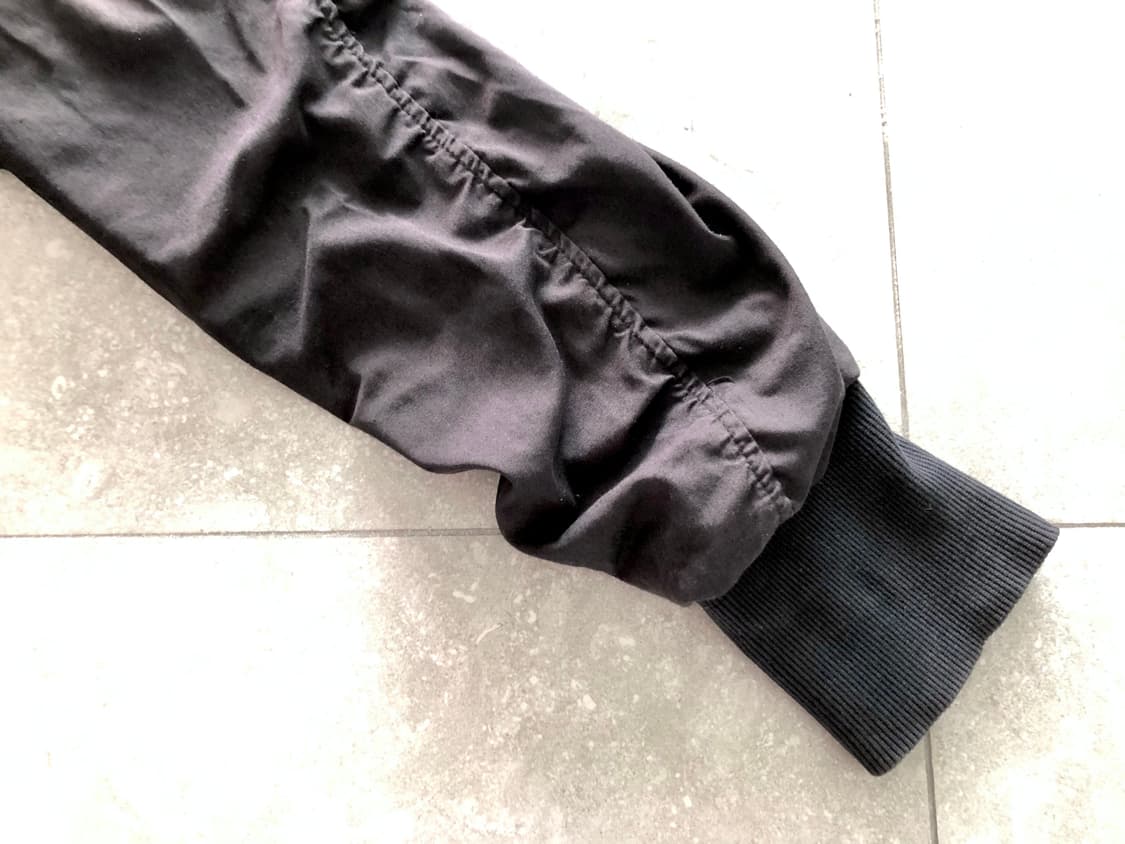 펑크 셔링 블랙 후드 집업 상품이미지5