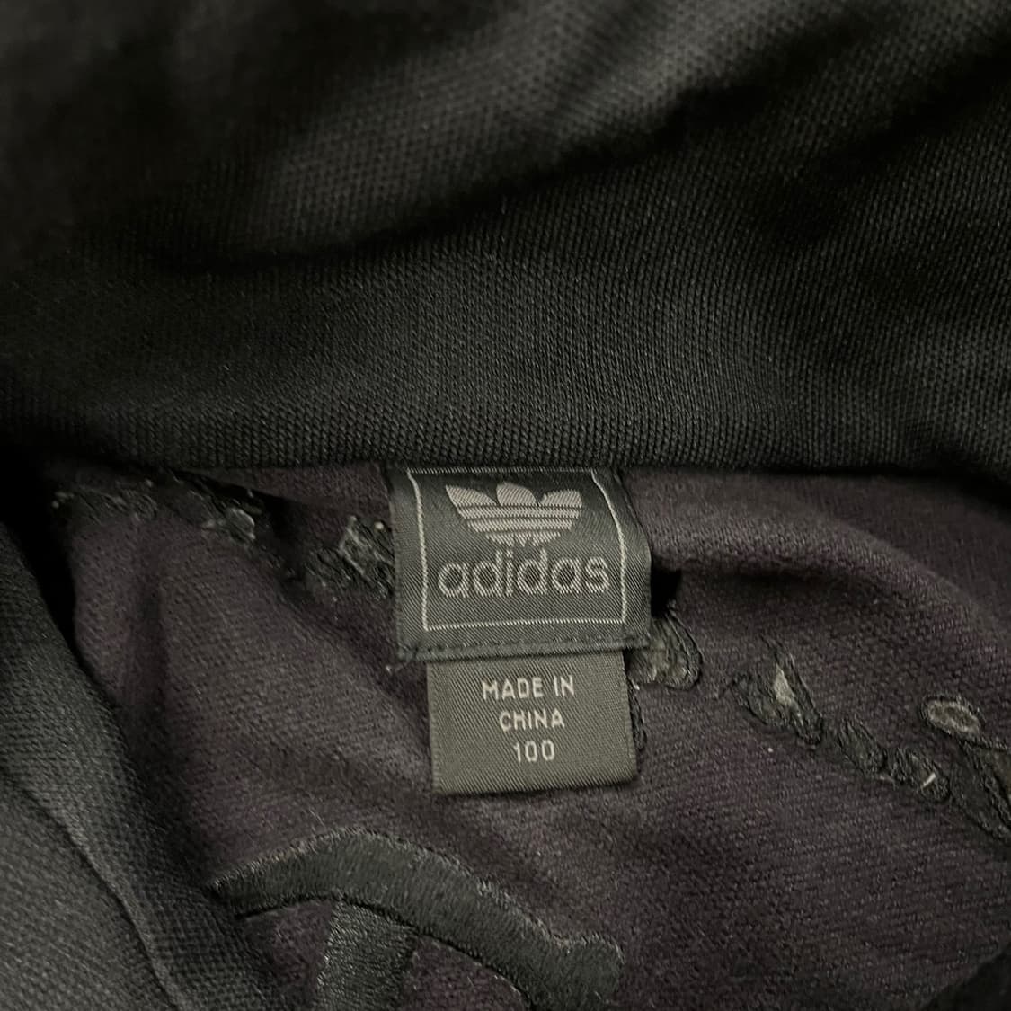 [정품/100] 아디다스 삼선 트랙탑 블랙 져지 b14 상품이미지5