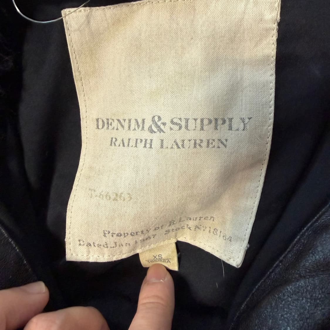 데님 서플라이 랄프 로렌 플리이트 자켓 상품이미지3