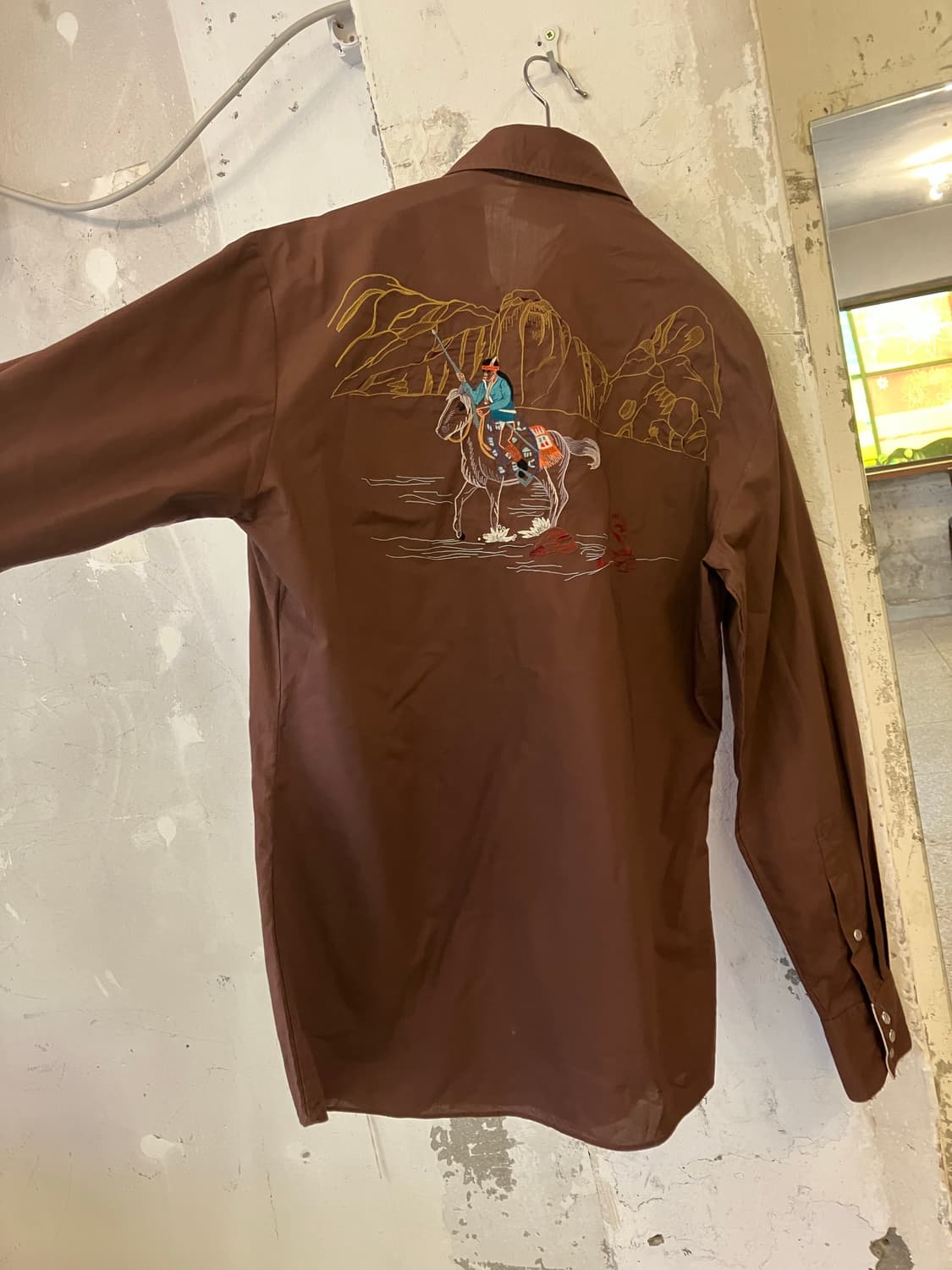 USA 네이티브 원주민 웨스턴 셔츠  상품이미지2