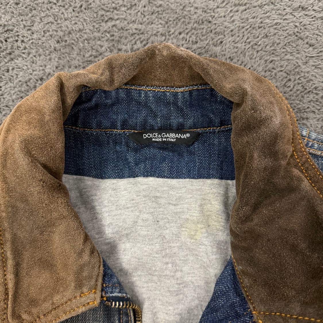 [ 정품/48 ] 돌체앤가바나 코듀로이 데님 트러커 자켓 상품이미지5