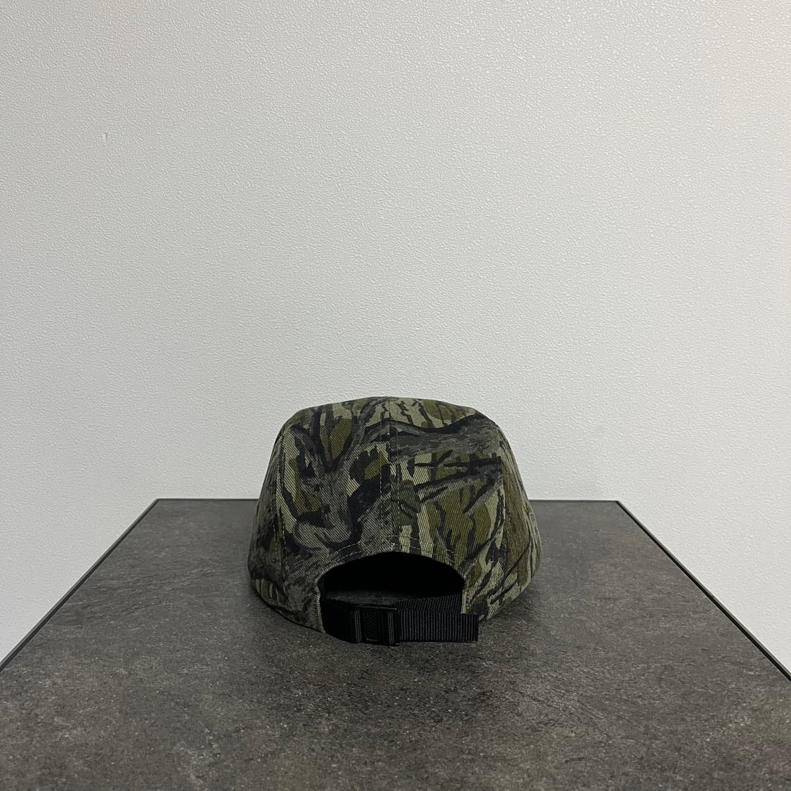 슈프림 밀리터리 워시드 카모 레드 박스로고 캠프캡 모자 상품이미지4