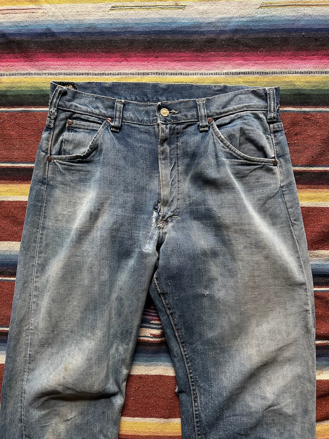 60s USA LEE 101z Selvedge Denim Pants 상품이미지2