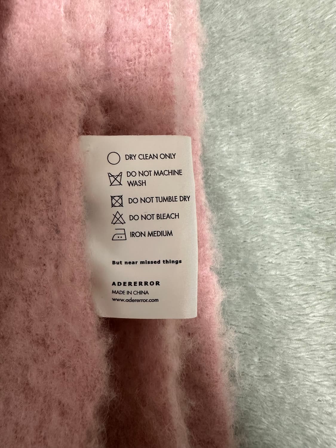 아더에러 알버트 앨스 핑크 머플러 상품이미지4