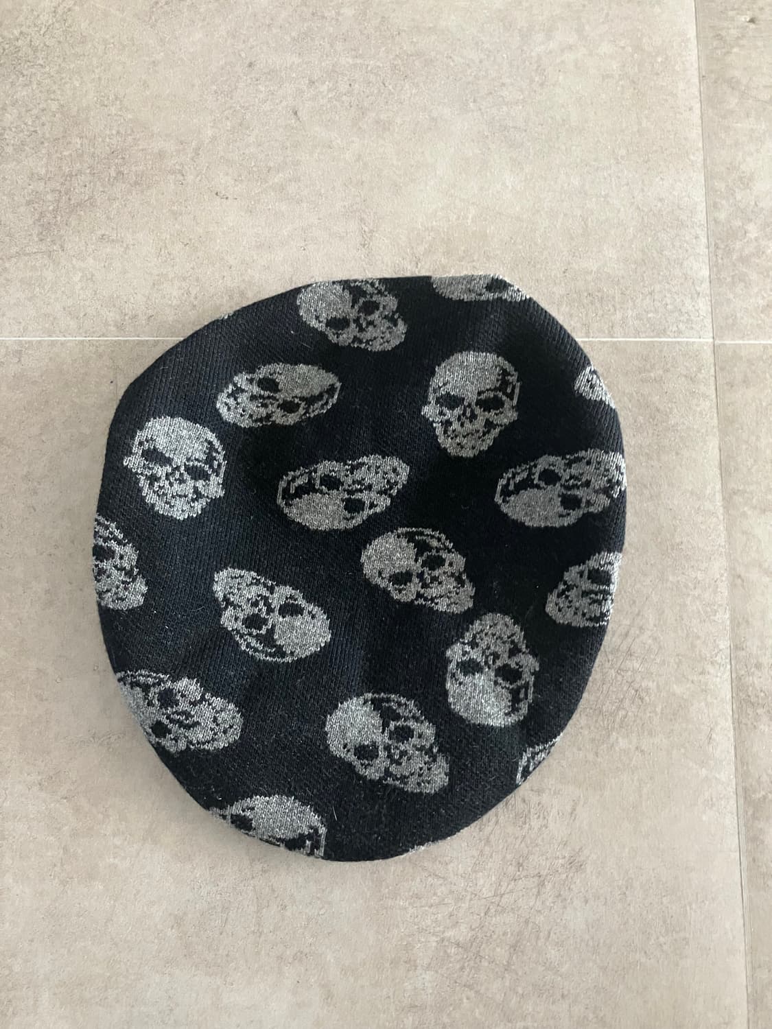 스컬 해골 헌팅캡 상품이미지3