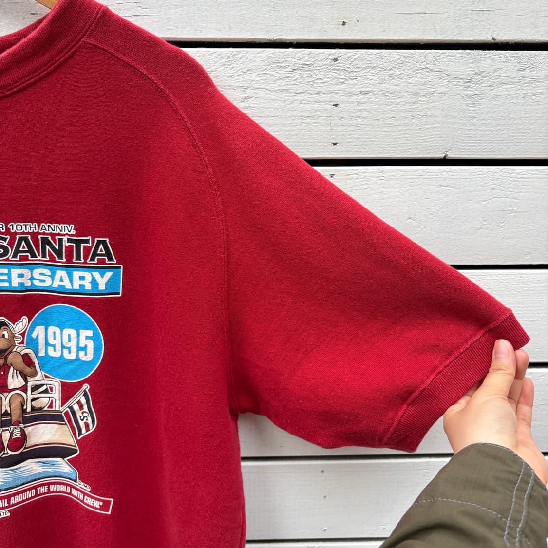 Captain Santa 캡틴산타 반팔 맨투맨 상품이미지5