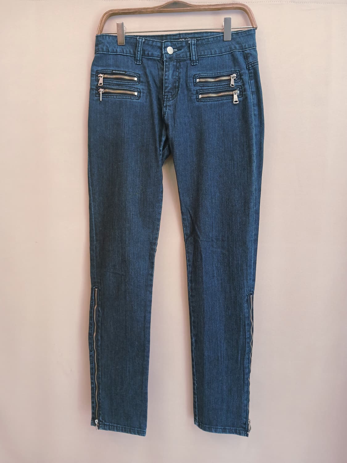 돌체앤가바나 00s 아카이브 멀티 지퍼 바이커진 (40) 상품이미지1