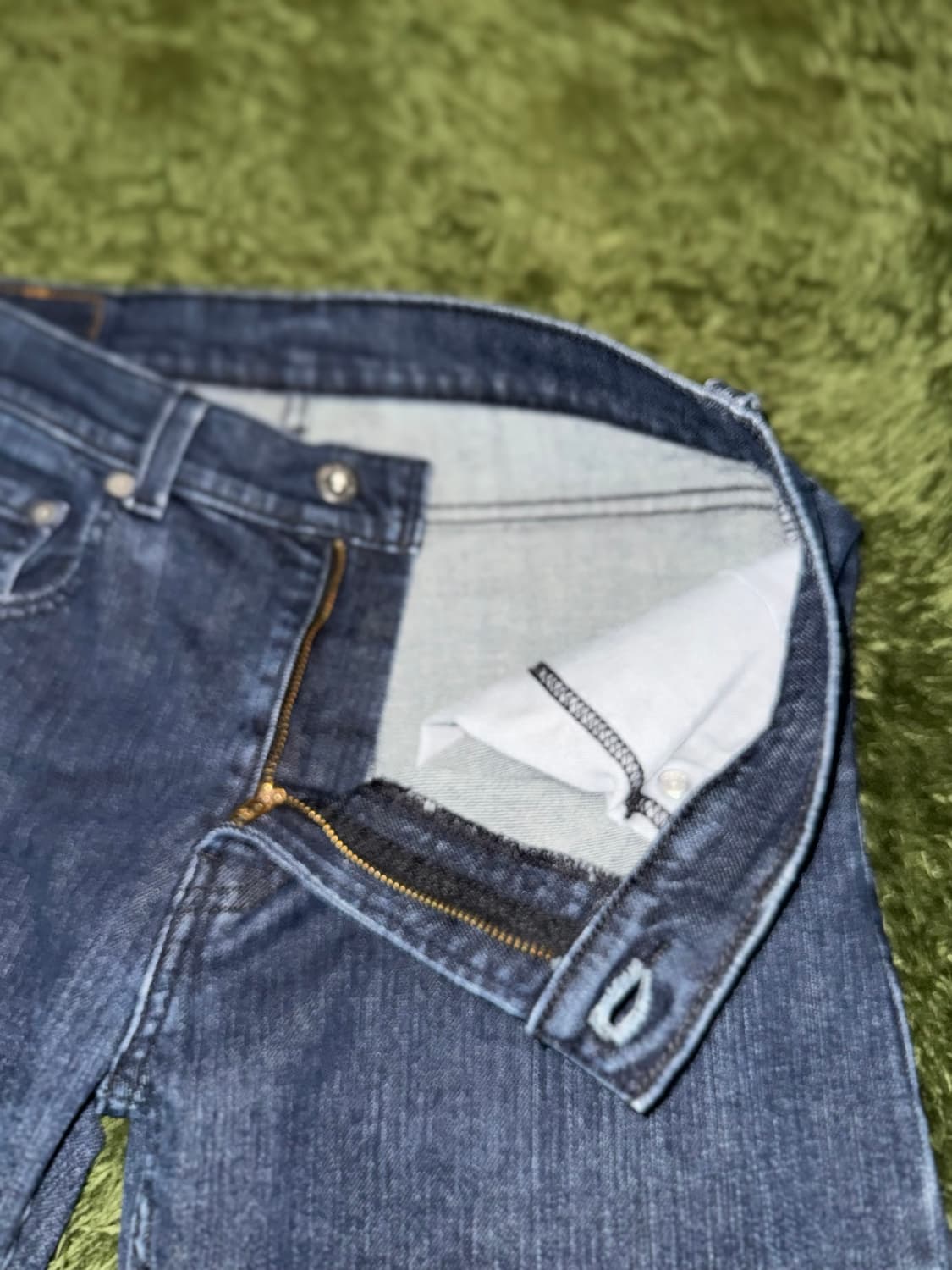 [28X28] 리바이스 505 스트레이트 데님 팬츠 딥 인디고 상품이미지3