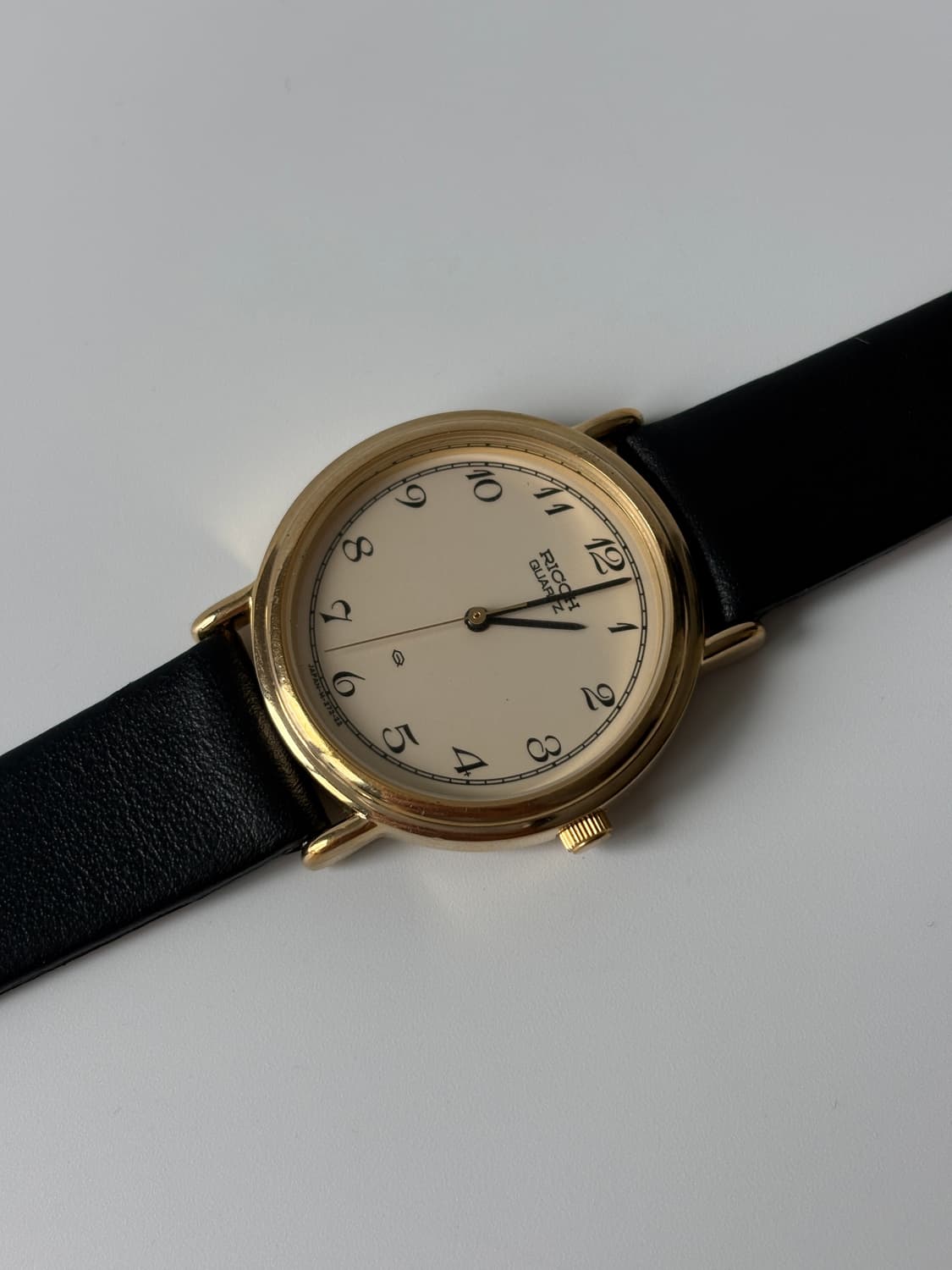 1990년대 아라빅 인덱스 골드 쿼츠 남성 상품이미지1