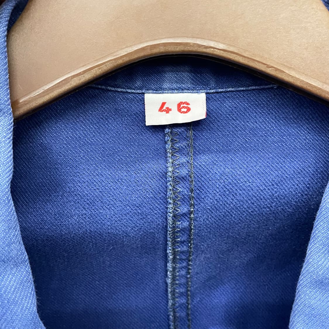 50s-70s 프렌치 워크 자켓 / 빈티지 초어 자켓 트윌 코튼 상품이미지8