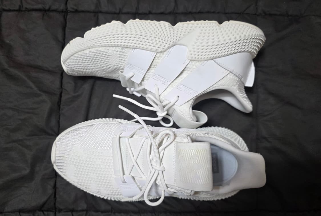 [촬영용 1회 착용] 아디다스 프로피어 트리플 화이트 (250mm) 상품이미지7