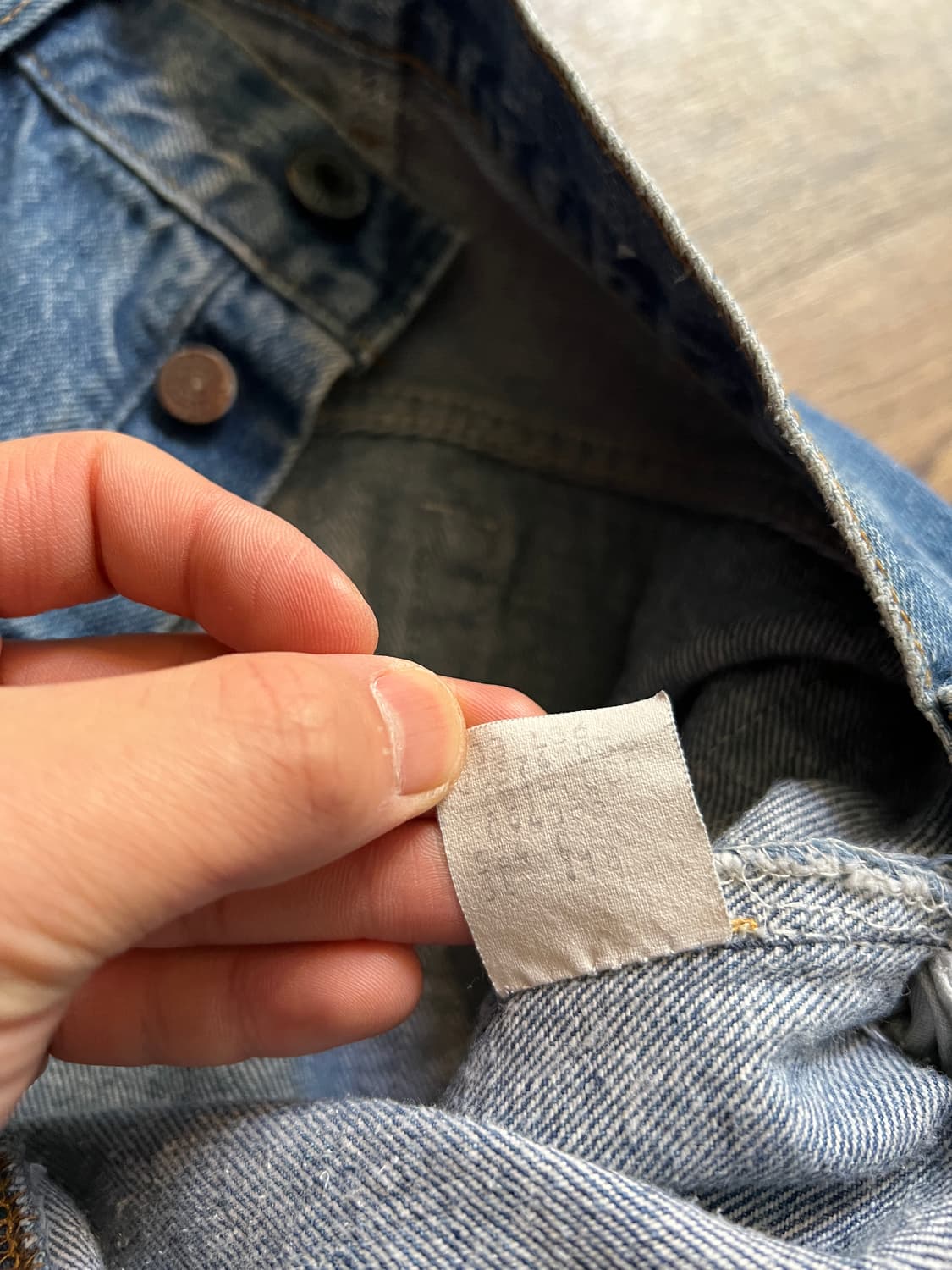 [33]80's 리바이스 501 Made in USA 데님 팬츠 S4 상품이미지8