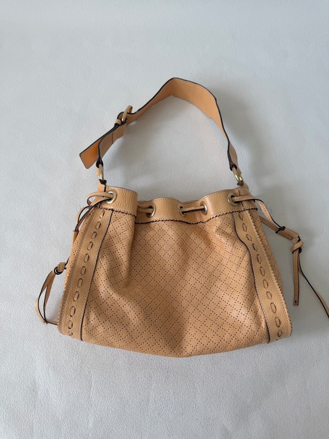 셀린느(CELINE) 레더 버킷 숄더백(ITALY, riri zip) 상품이미지6