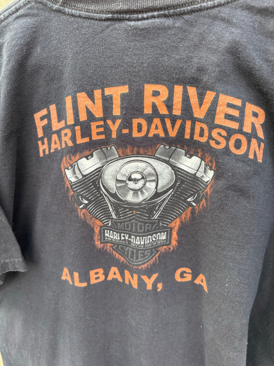 00s 할리데이비슨 빈티지 2005 usa 프린팅 반팔 티셔츠 xl 상품이미지4