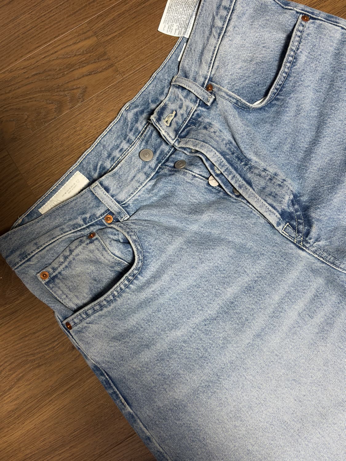 [31] ZARA 자라 플레어핏 연청 배기 진 상품이미지5