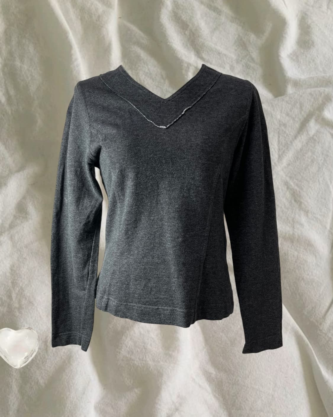 Hiroko Bis . 라인 디테일 롱슬리브 상품이미지1