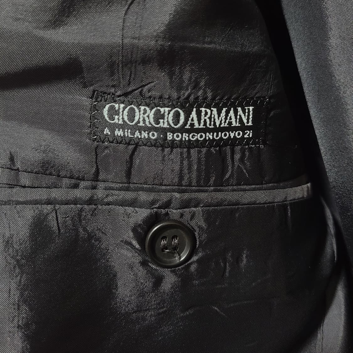 조르지오 아르마니(GIORGIO ARMANI) 블랙 라벨 블레이저 자켓 상품이미지5