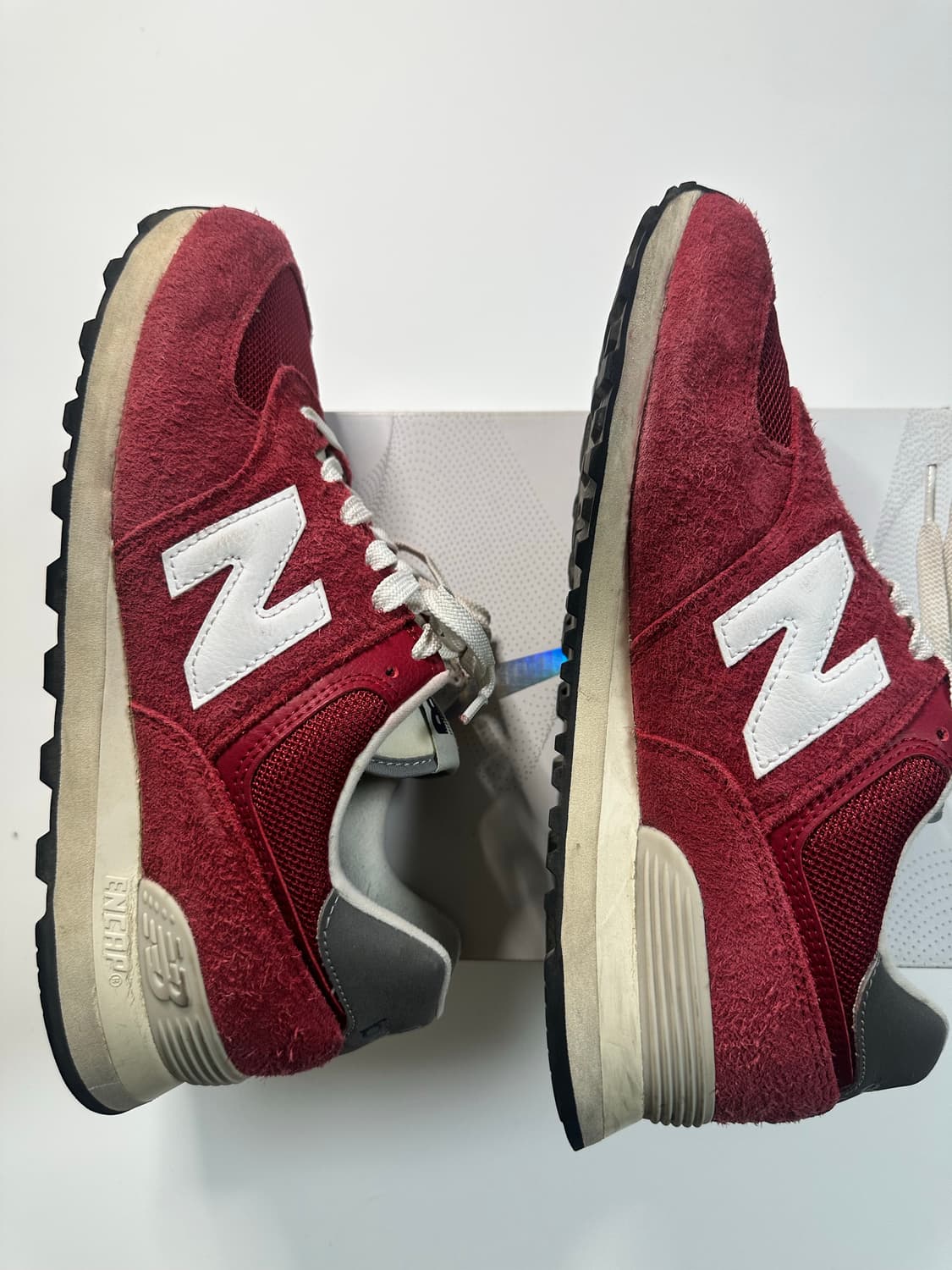 뉴발란스 574 헤리티지 레드 270 상품이미지6