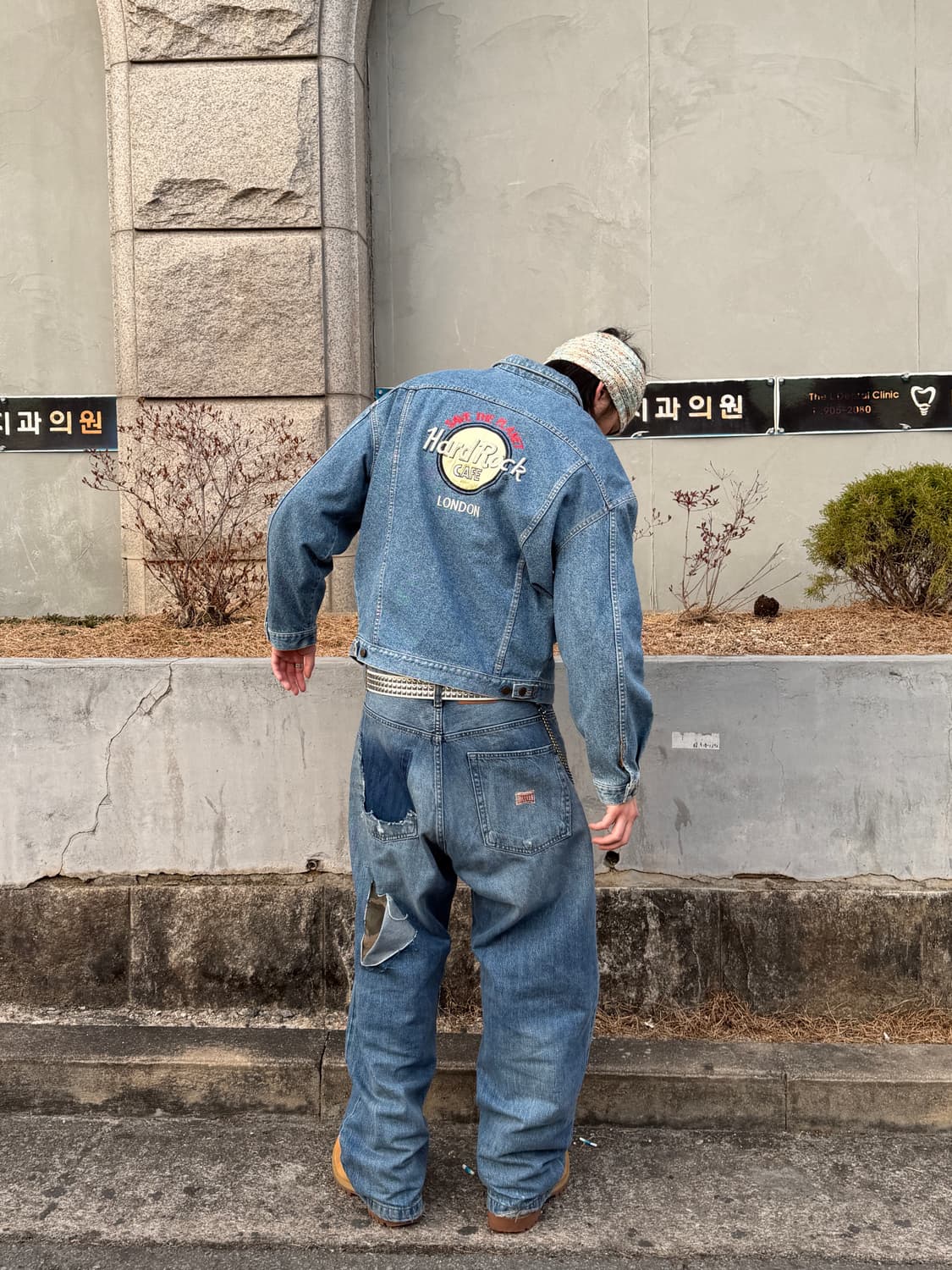 Rework Baggy Camo denim pants 상품이미지2