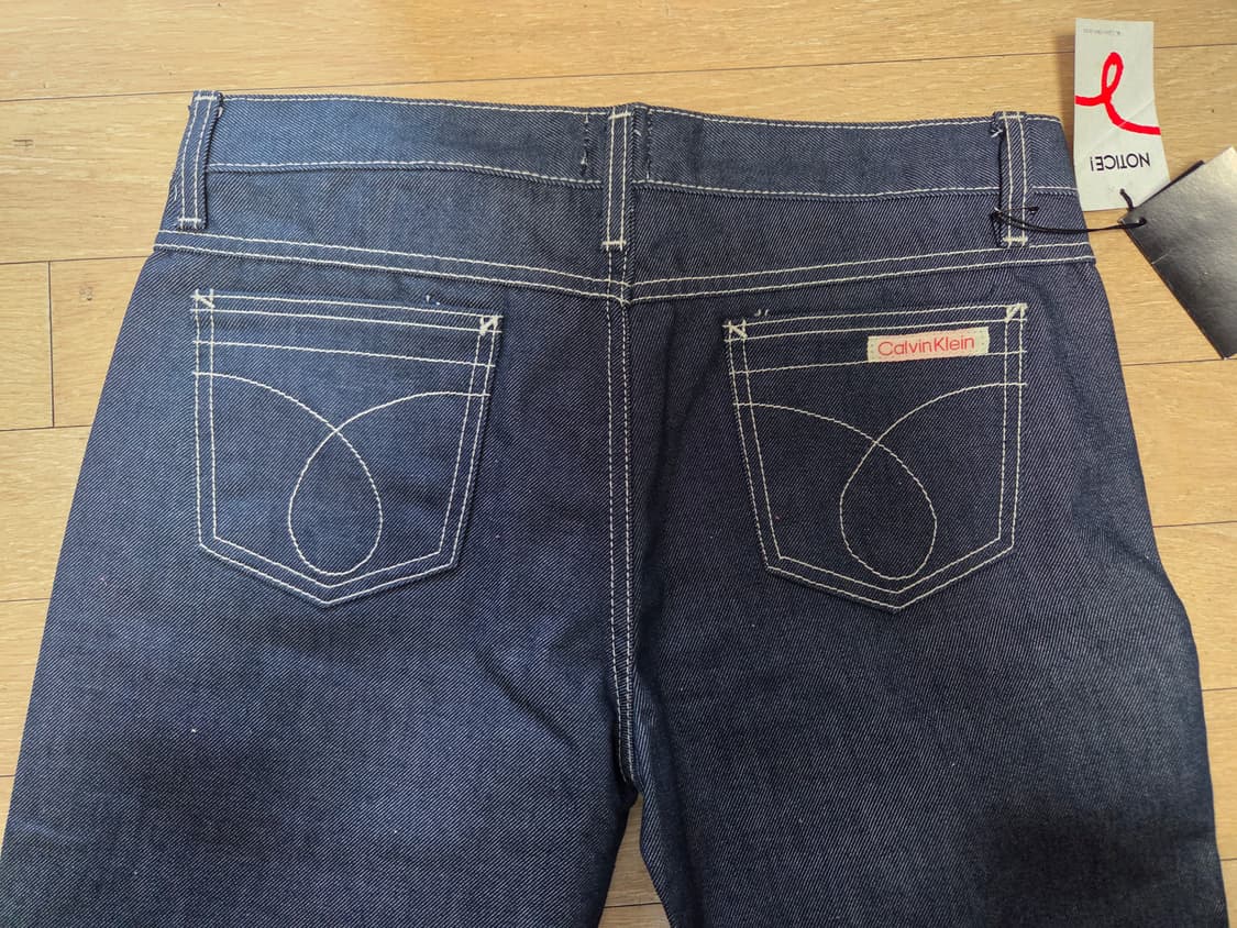 캘빈클라인 여성 데님 청바지 진청 허리 29사이즈 상품이미지4
