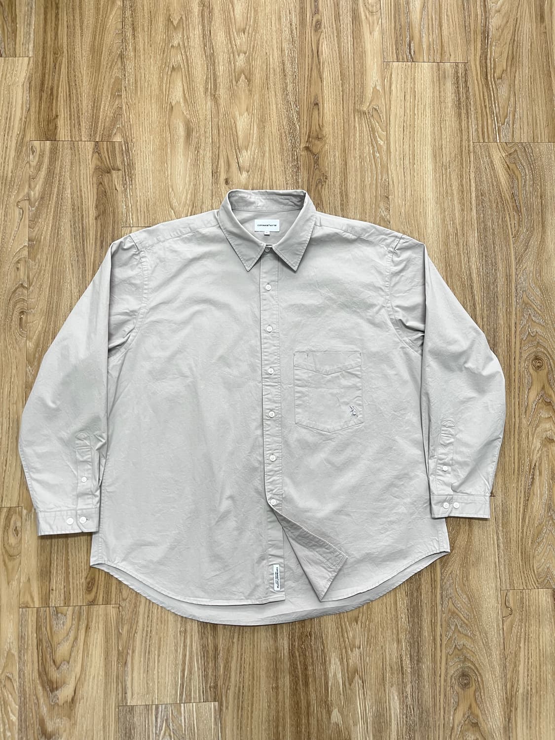 에스피오나지 코튼 오버 셔츠 상품이미지1