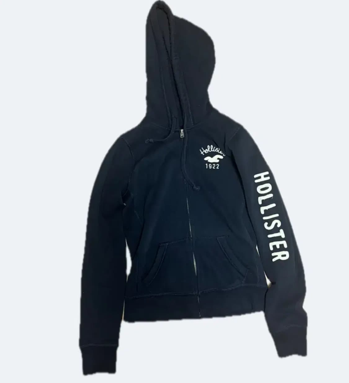 홀리스터 네이비 후드집업 상품이미지1