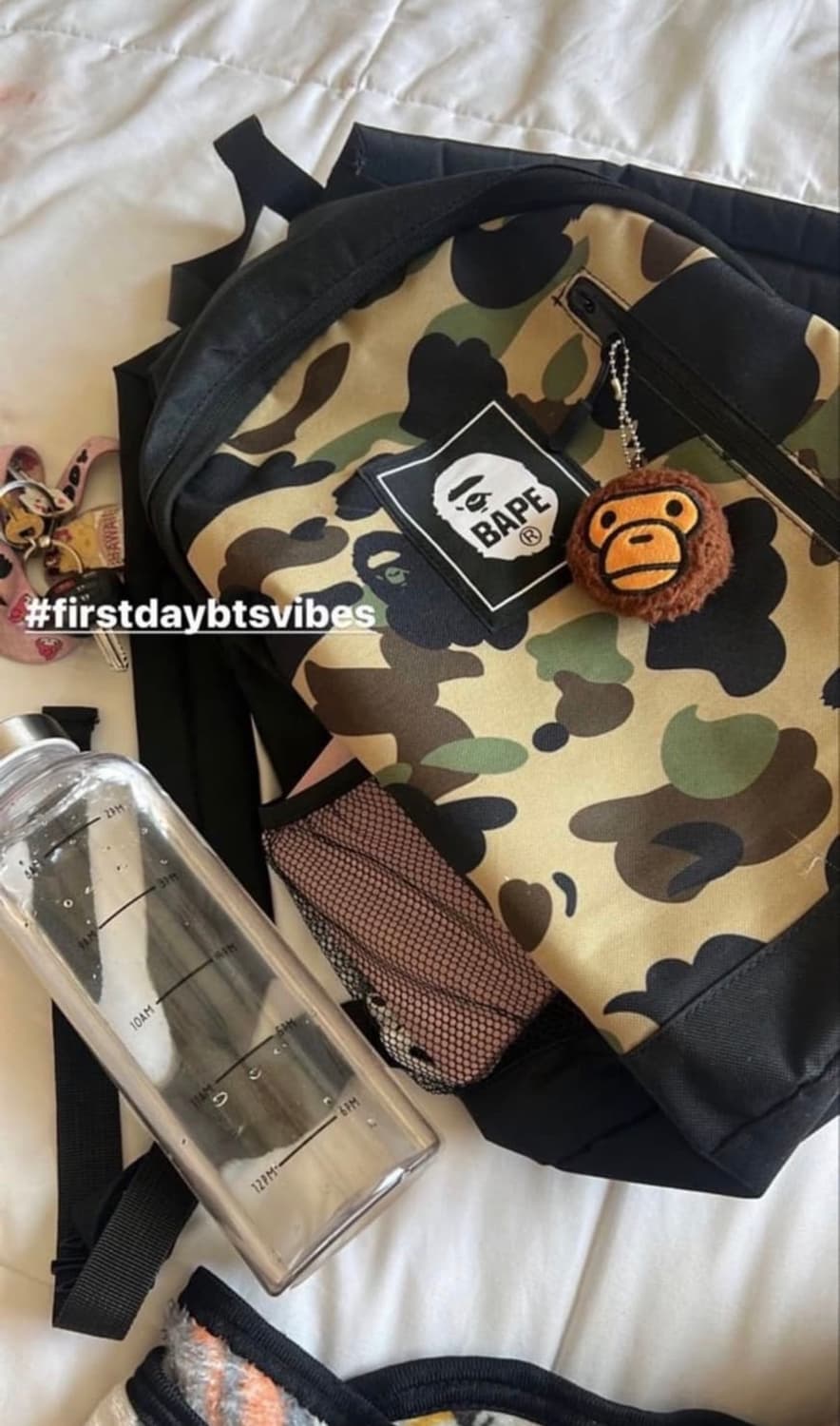 국내! 베이프 잡지부록 백팩 정품 새상품  상품이미지3