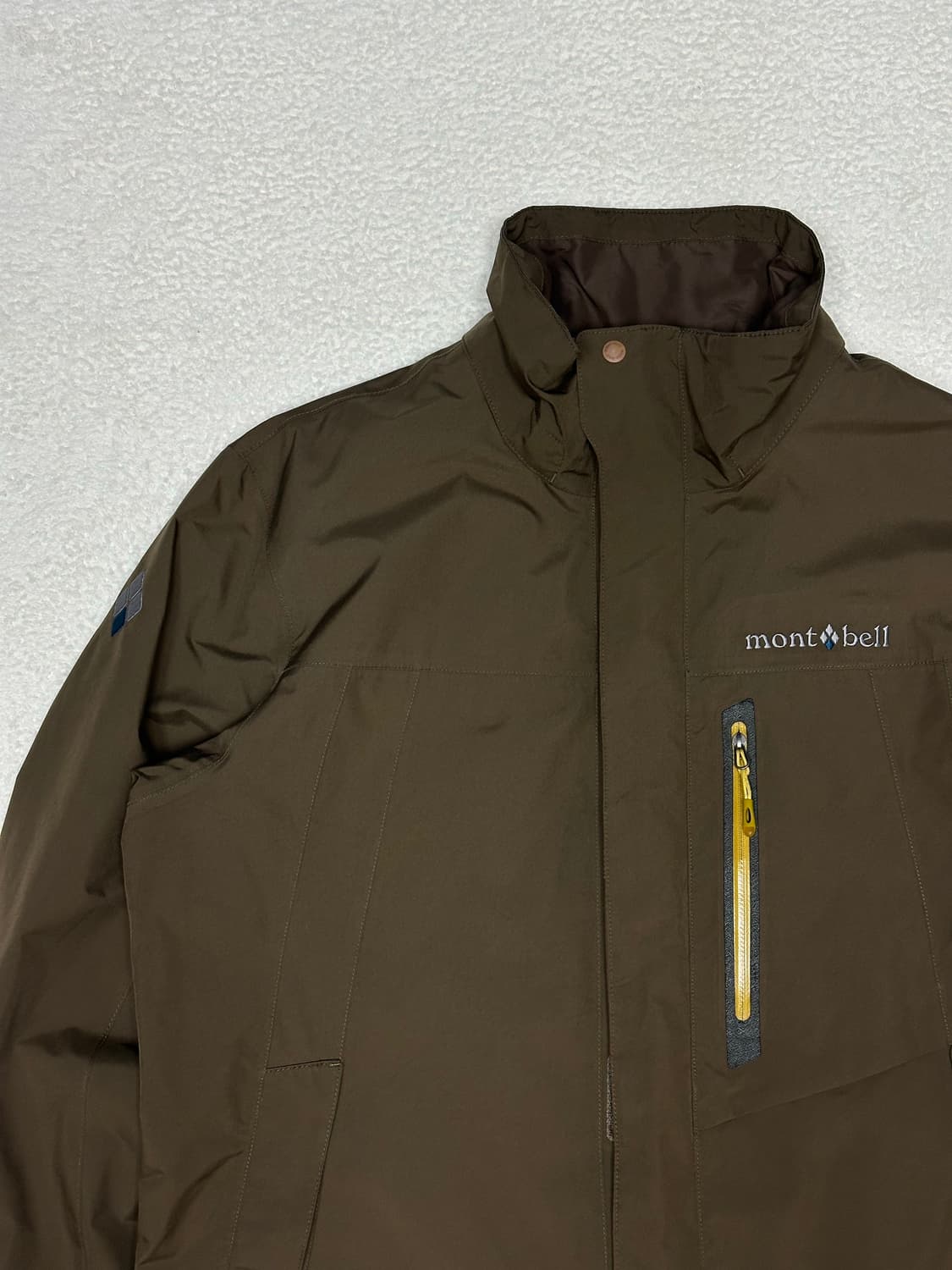 몽벨 고어텍스 바람막이 자켓 카키브라운 상품이미지2