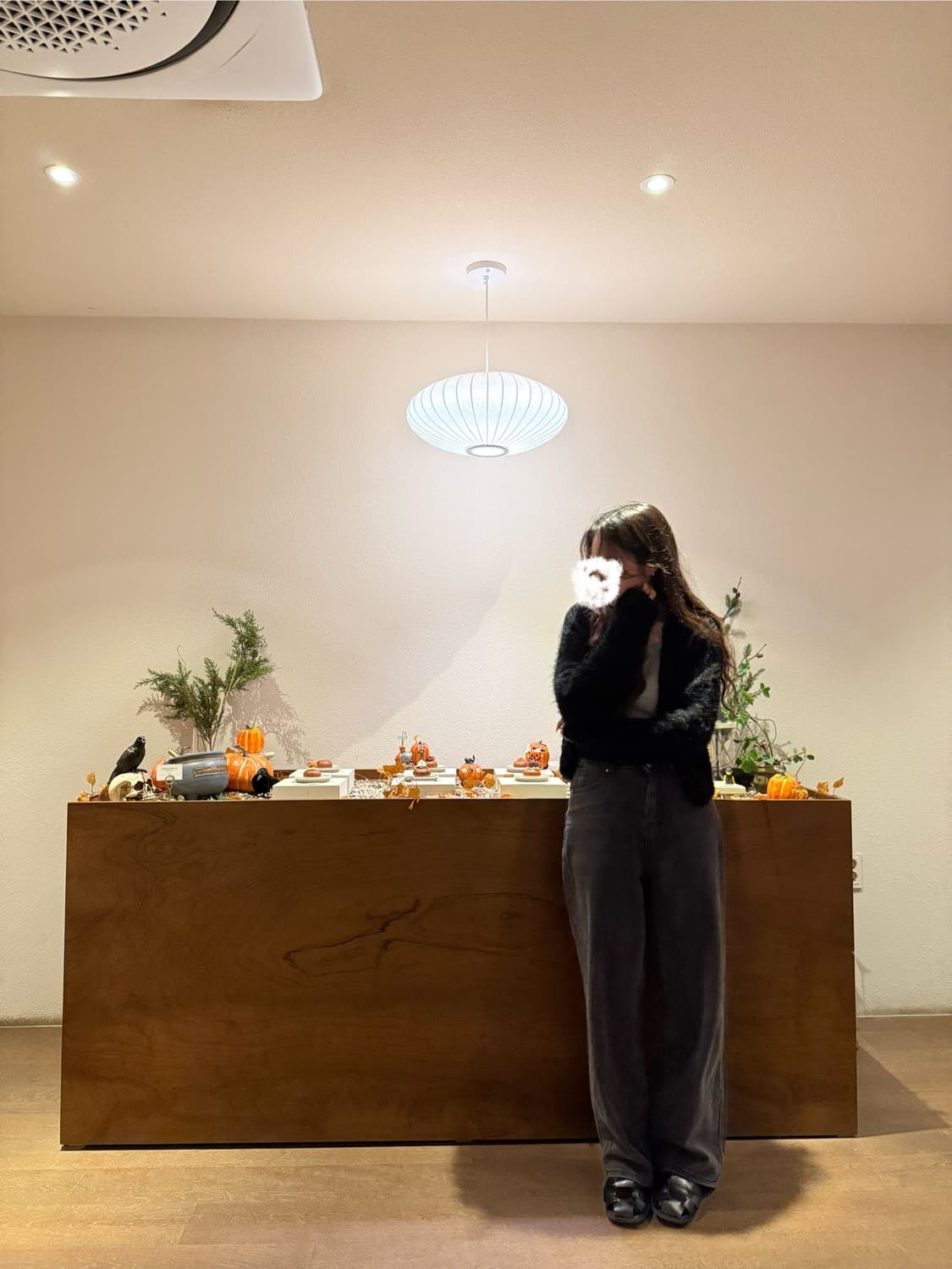 블랙가디건 앙고라느낌 (새제품) 상품이미지1