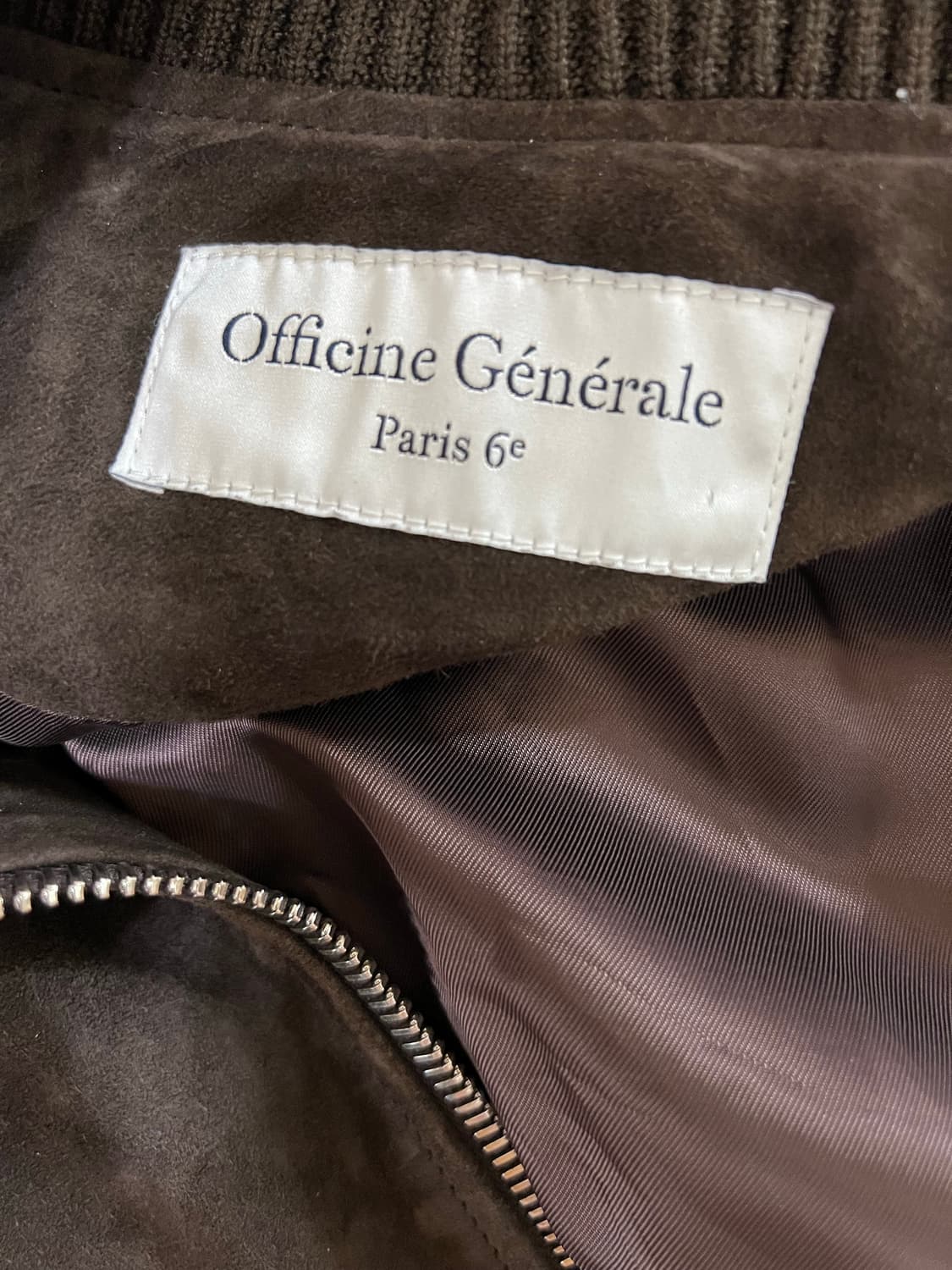 Officine generale 오피신 제네랄 스웨이드 자켓 S 발스타 상품이미지4